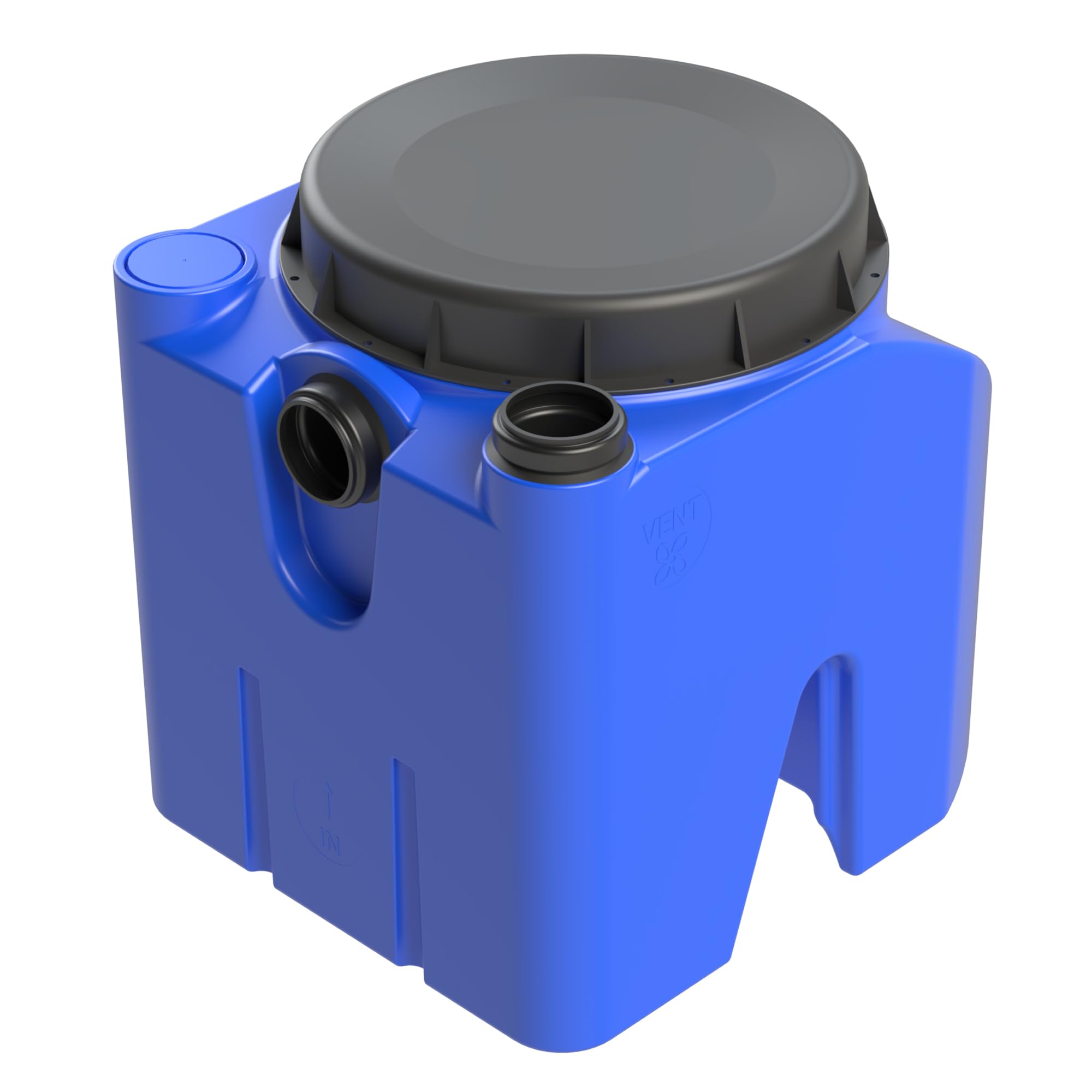 SFA - Sanigrease T 24 - Bac A Graisses Mobile - Capacité Totale 24 L - Retient Jusqu'à 8 L De Graisses - Compact Et Léger (4 kg) - 35 x 39 x 39,1 cm