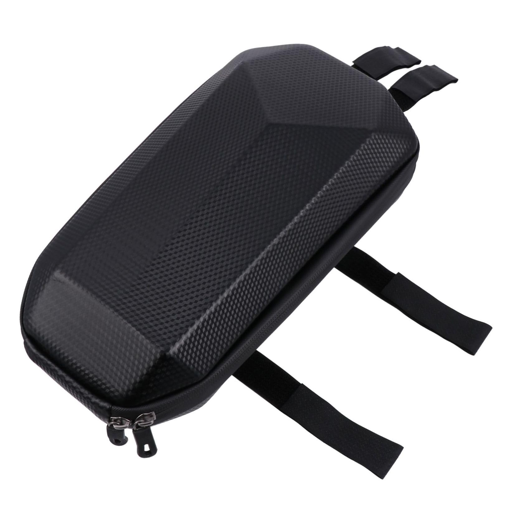 ibasenice De Voiture Vélo De Scooter Électrique à Trottinette pour Sacoche De Guidon à Coque Rigide Stockage De Guidon Sacoche De Guidon Trottinette Electrique Eva Black