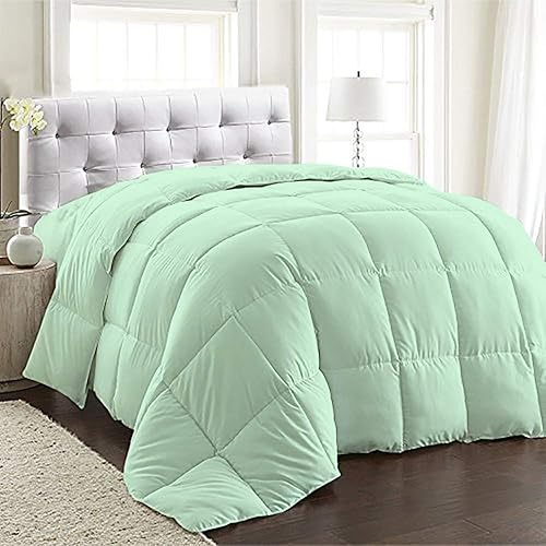 BedDecor Edredón de relleno de microfibra de alta calidad de 400 GSM, relleno de microfibra de alta calidad, 600 hilos, 100% algodón egipcio sólido