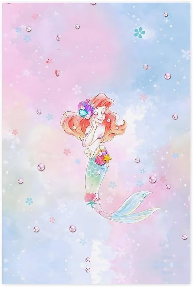 Amazon.co.jp: リトルマーメイド アリエル ポスター 絵画 インテリア