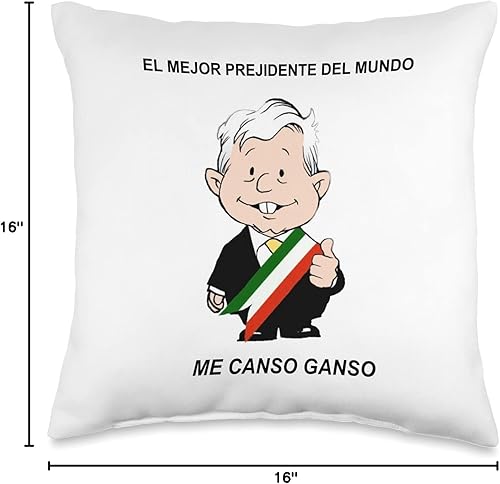 Miniatura 4 de AMLO el mejor presidente del mundo - Almohada