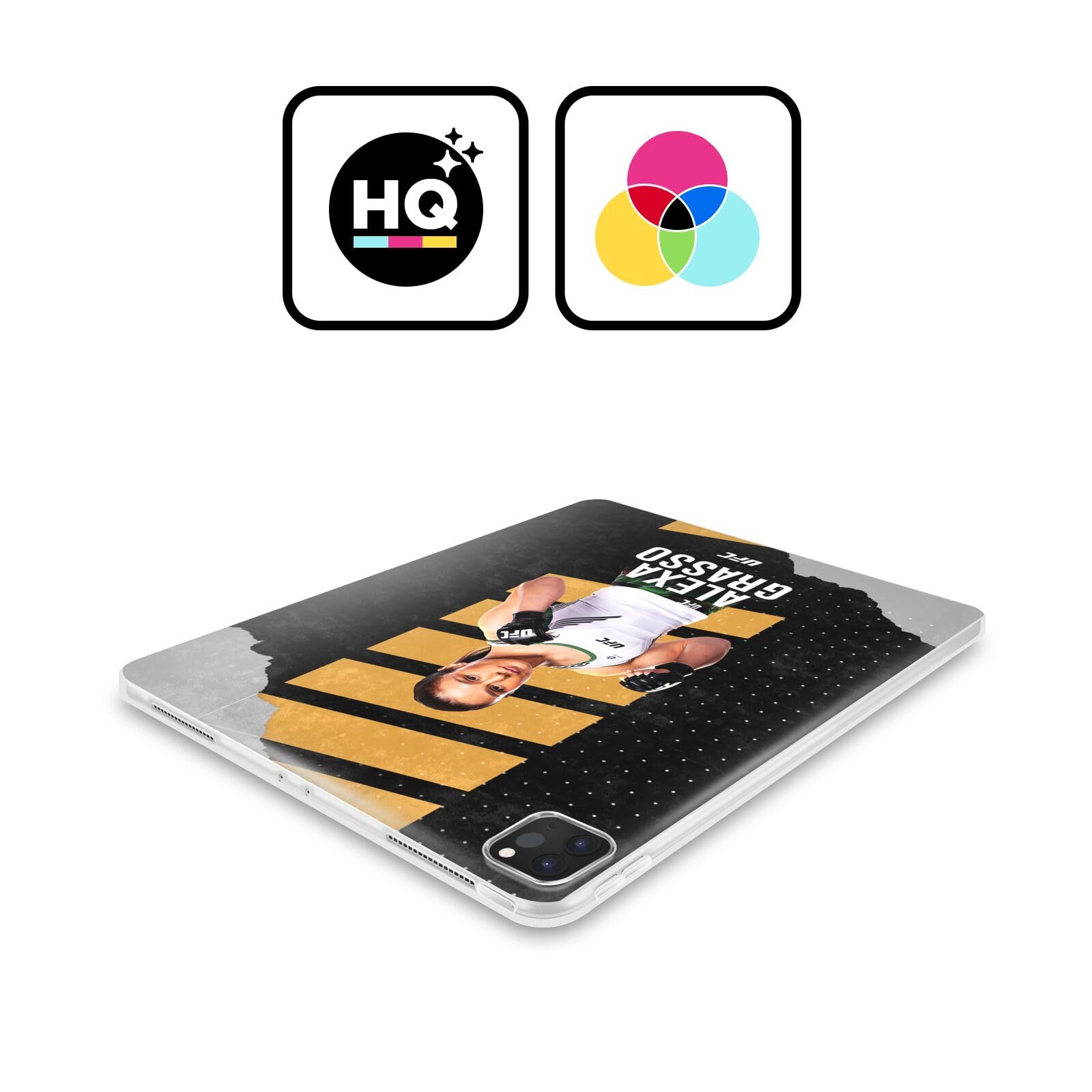 Head Case Designs Officially Licensed UFC Fight Card Alexa Grasso Soft Gel Case Compatible with Samsung Galaxy Tab S8 Ultra
