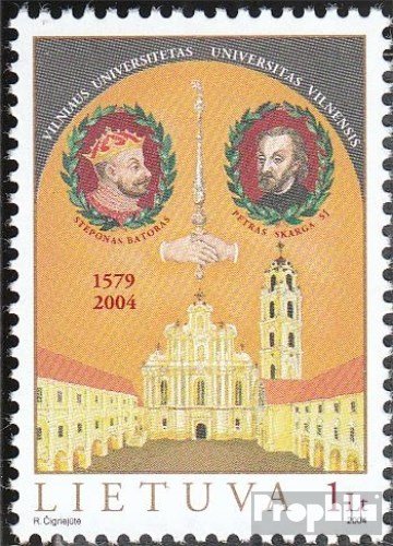 Lithuania 841 (complete.issue.) 2004 vilnius (Stamps for collectors)