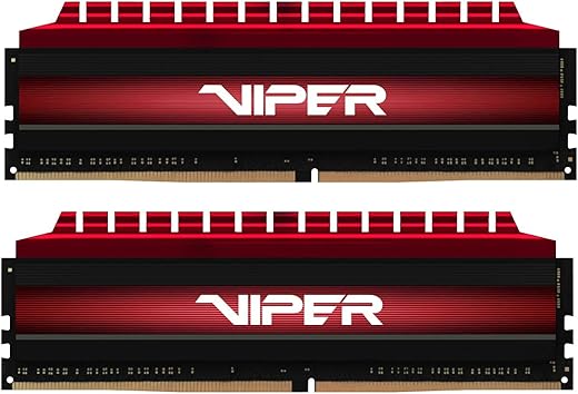 Patriot Memory Viper 4 Extreme Performance 16GB 3733MHz (2X 8GB) DDR4 PC Memory Kit, (PV416G373C7K)