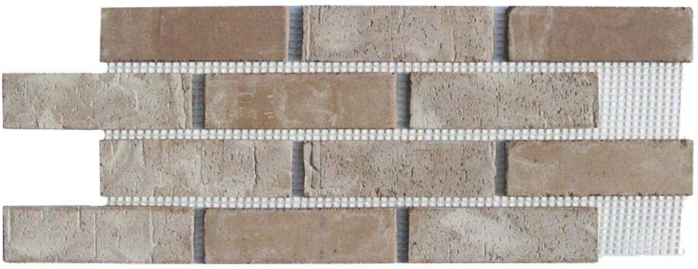 Brickwebb Thin Brick Sheets - Flats (Box of 5 Sheets) - Little Cottonwood