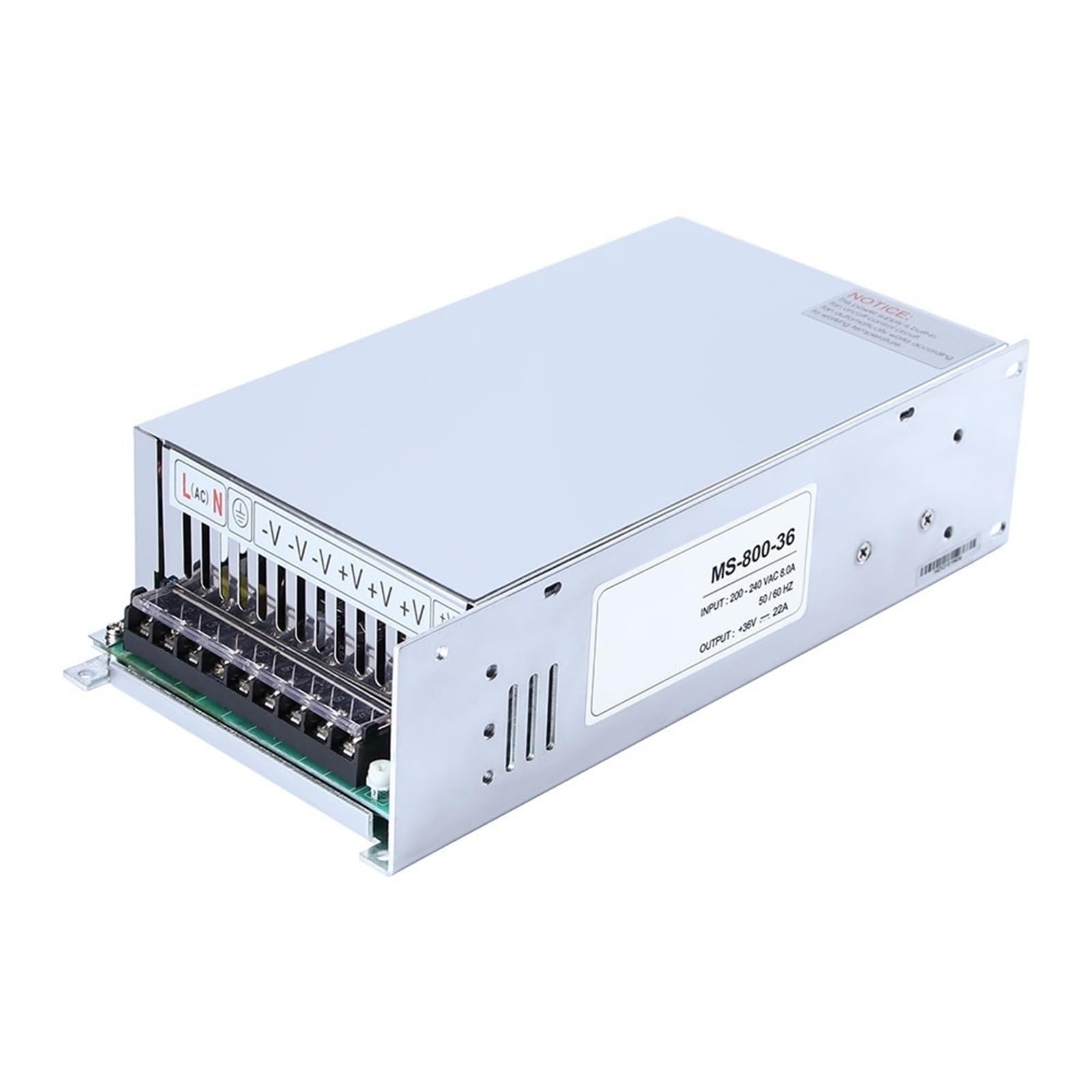 FCARUMIQP Ms-800-36 800W 36V 22.2A Wind Turbine Power Small Size Switching Supply Transformer 1Pcs