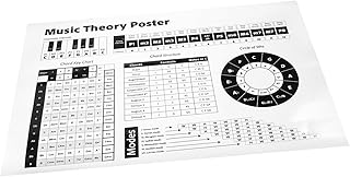 Vaguelly music posters piano learner charts piano player learning charts piano chords charts poster piano chord diagram piano scale poster Decorative paintings Matte paper Guitar