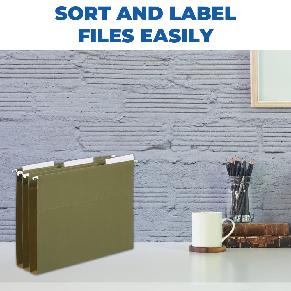 Onglets Transparents Pour Dossiers Suspendus ALPHA à Prix Avantageux