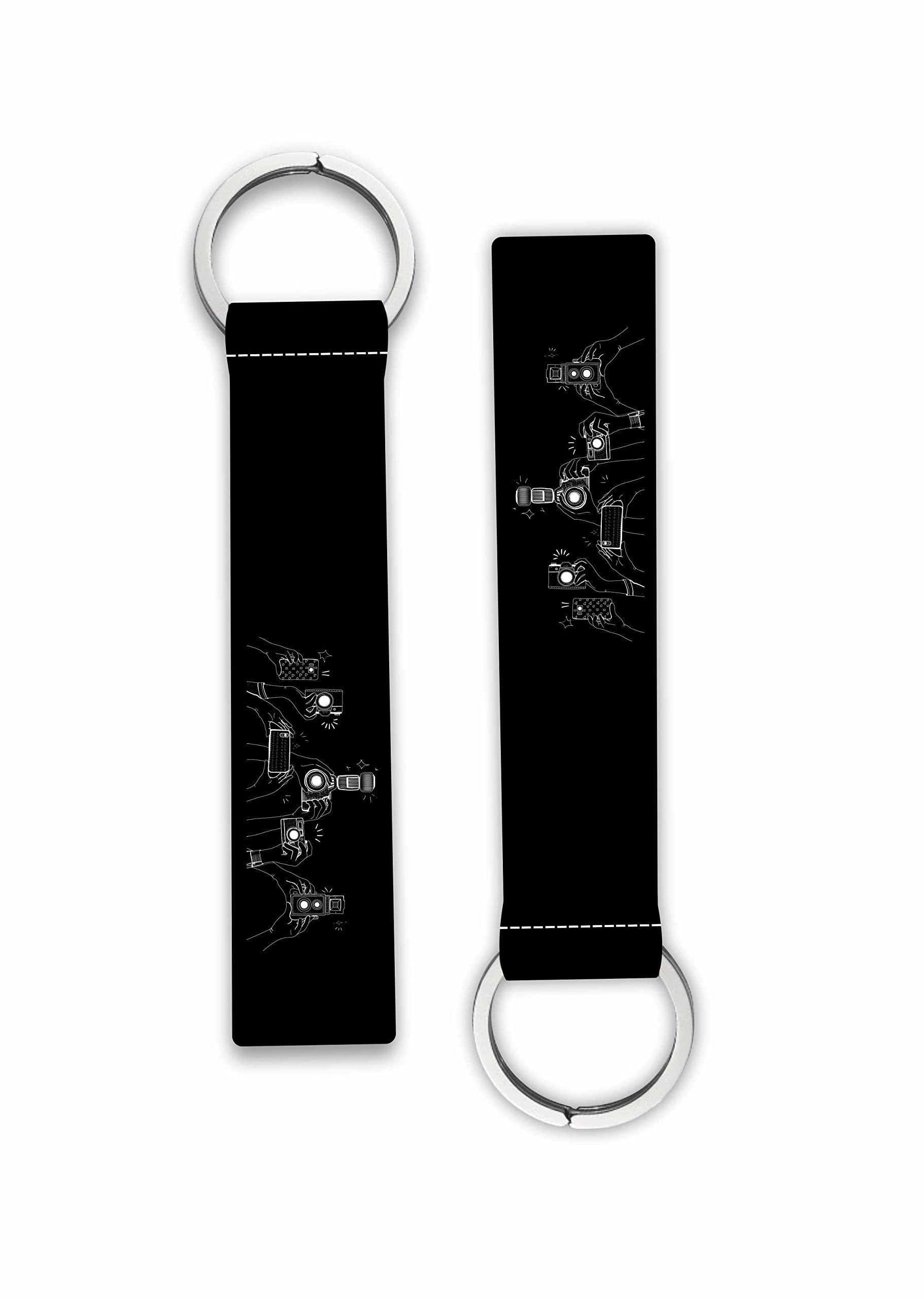 woopme 1Pcs Photography Love Lanyard Keychain Cars Bikes Men's Women's Scooters Boys Girls Key Holder Key Tag Multicolored (6 x 1 Inches)-picture-13