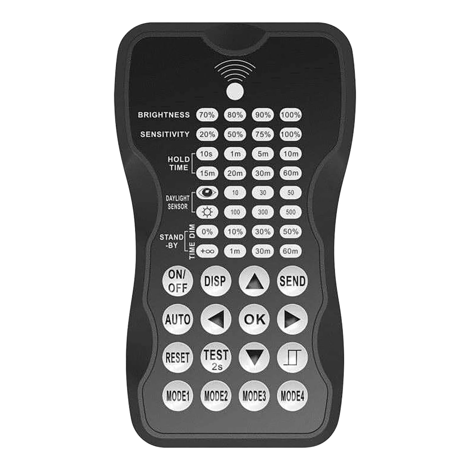 RC-100 Sensor Remote Control Programmer for LED Linear High Bay and UFO High Bay Light?360° Microwave Sensor