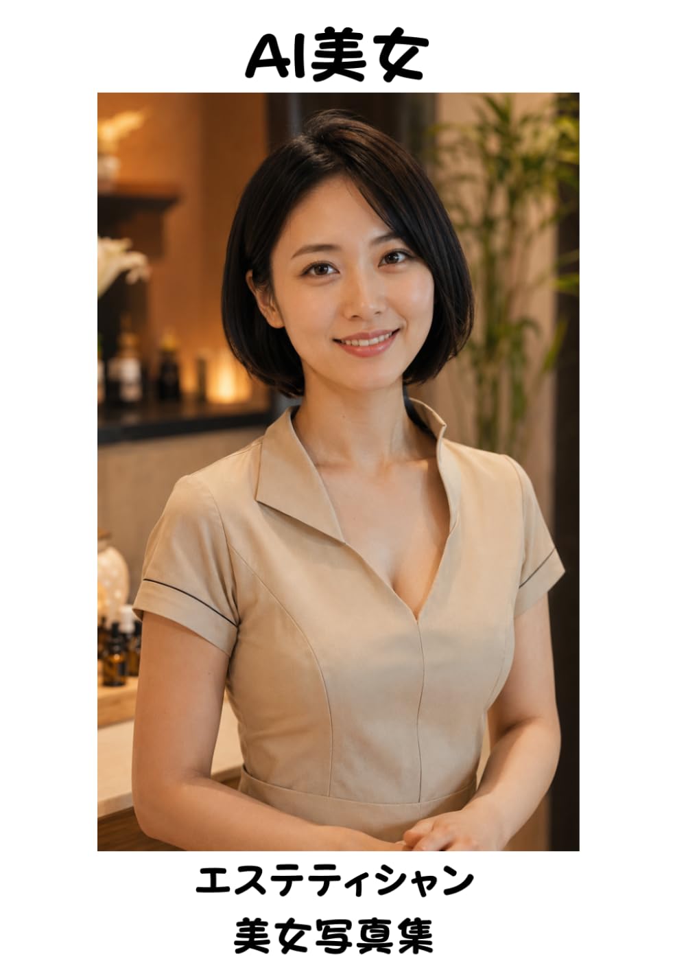 【AI美女】エステティシャンの美女写真集 (AI美女写真集)