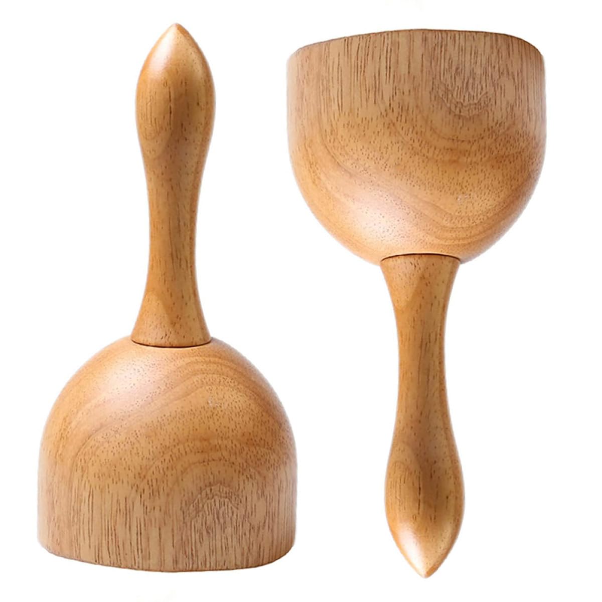 Outanaya Massaggiatore Gua Sha a Forma di Tazza 2 Pezzi in Materiale Resistente per Coppettazione e Massaggi Linfodrenanti, Strumenti per Massaggio Corpo Domestico e Professionale