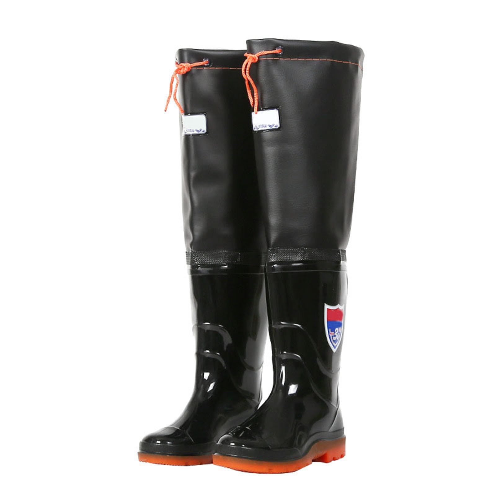 Generisch Botas de goma para mujer y hombre, botas de lluvia, impermeables, zapatos de agua EVA para comedor, zapatos de lavado de coches, zapatos de trabajo bajos, zapatos de cocina