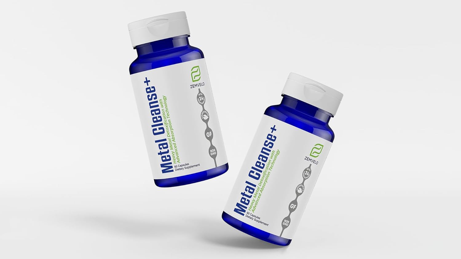 Metal Cleanse+ - Supports Detoxification | Promotes Healthy Immune System | Defends Against Heavy Metals | 60 Day Supply