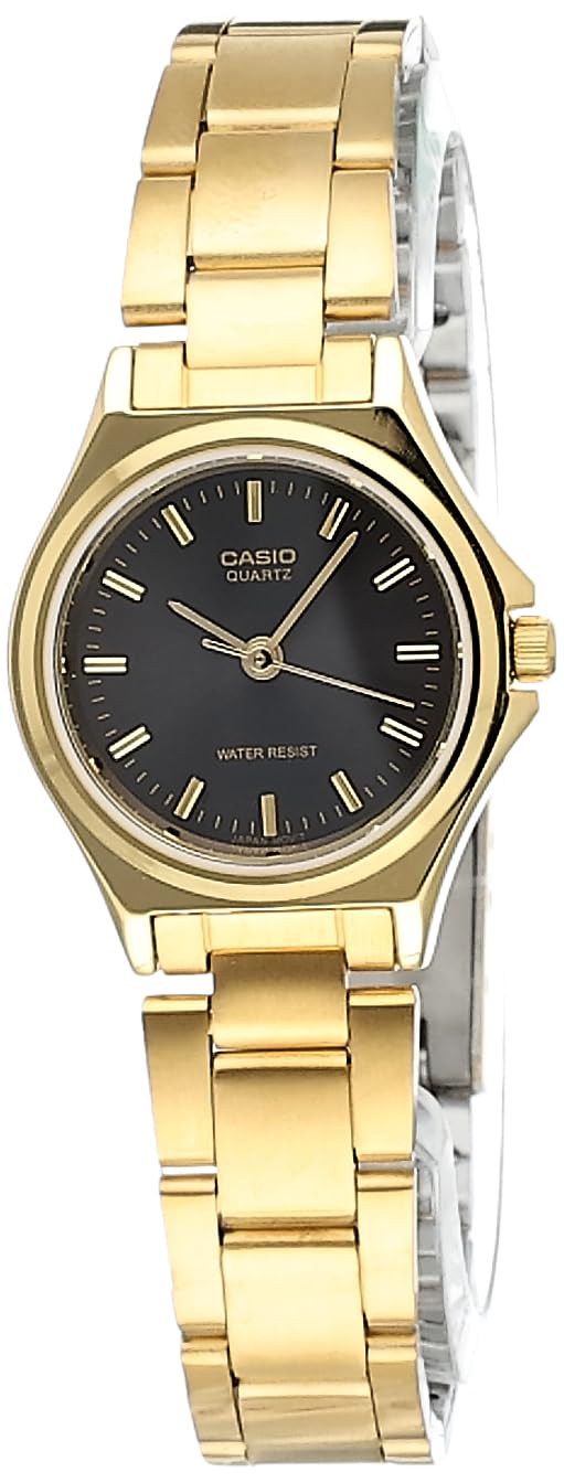 CASIO Damen-Armbanduhr Analog Quarz Edelstahl LTP-1130N-1A