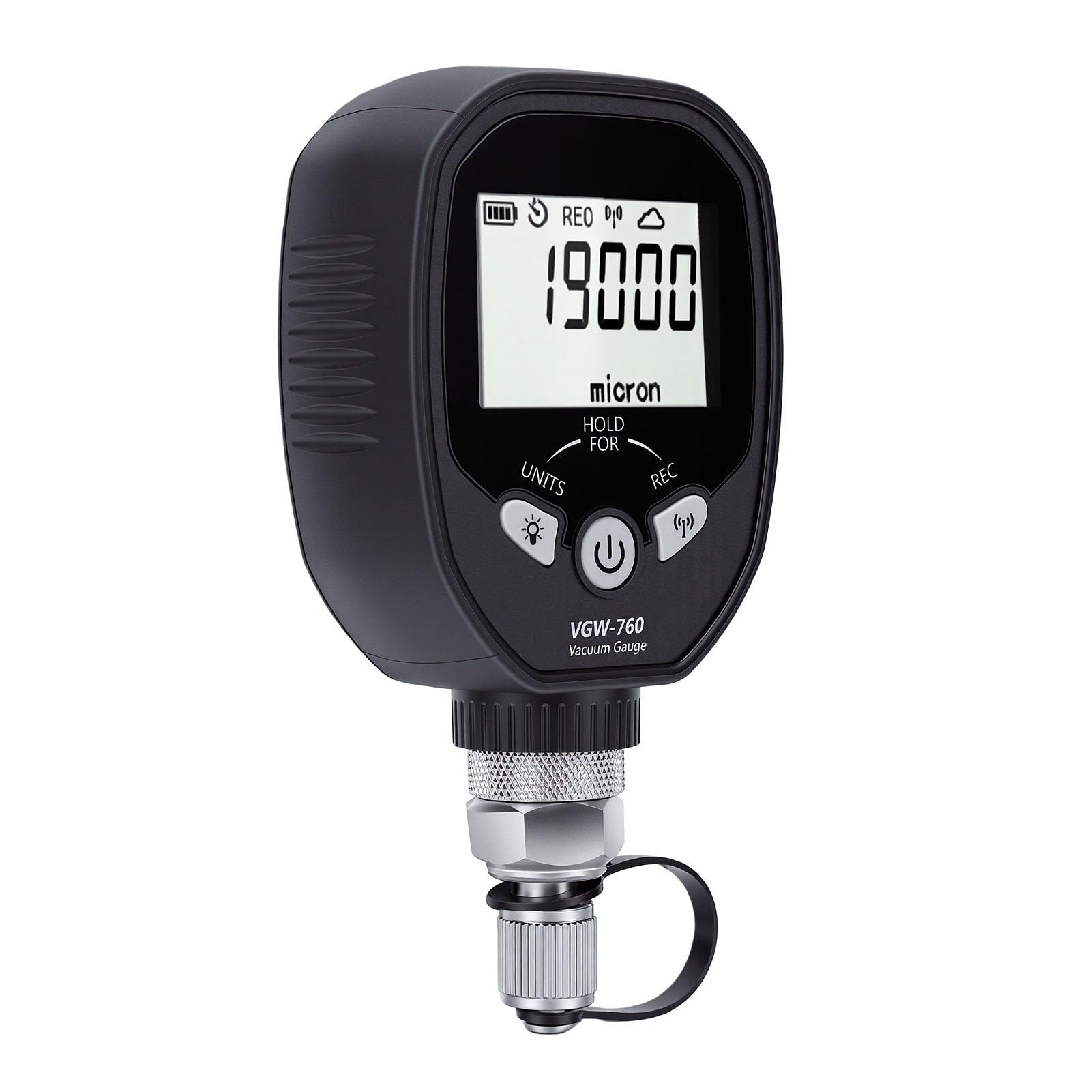 ViaGasaFamido Medidor de Vacío Digital Inalámbrico 0-19000 Micrones