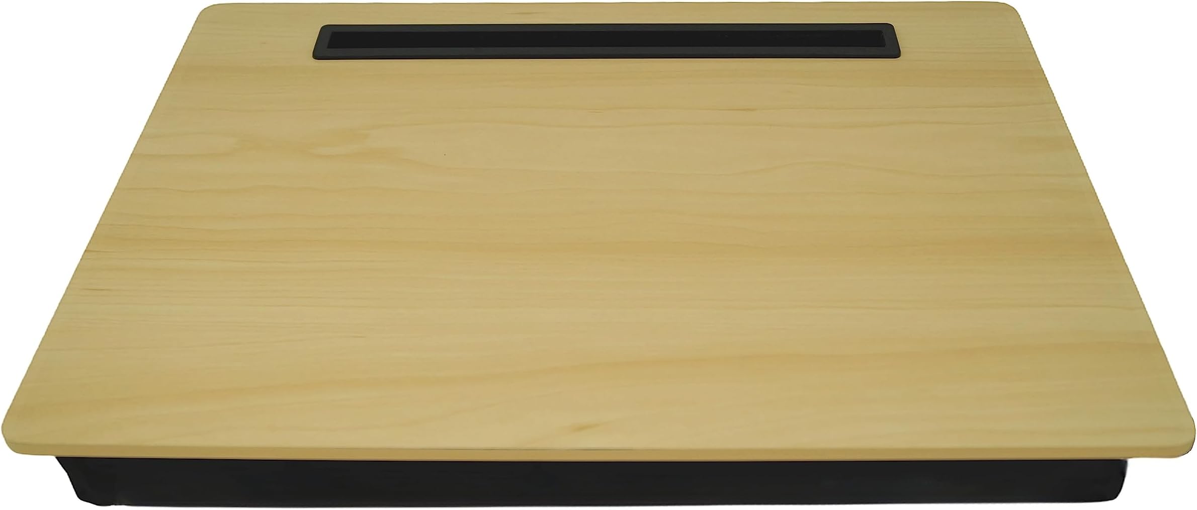 Bambus Knietablett 40,6x31cm - Mit Abnehmbarem Kissen & Griffen - Für Bett & Sofa