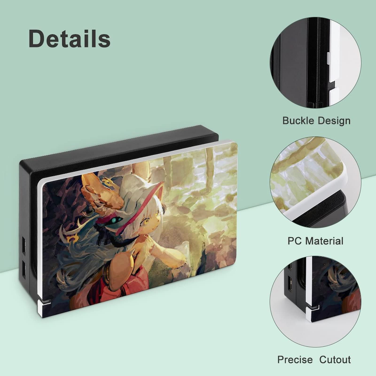 Amazon.co.jp: Switchドックケース メイドインアビス ナナチ アート