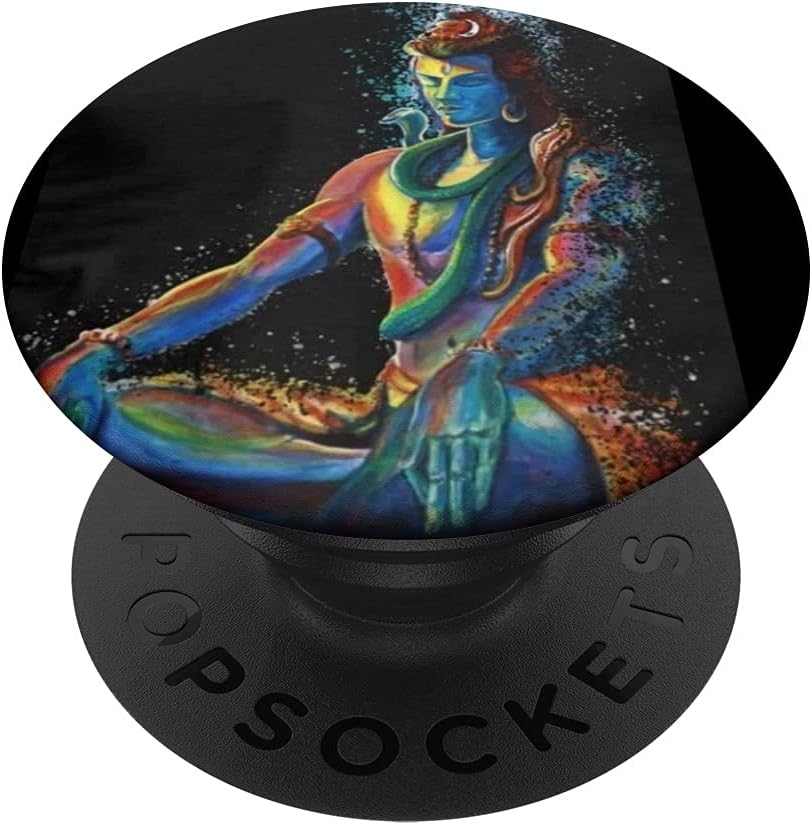 Hindu God Shiva, Mahadev, Shiv, Shankar, Adiyogi,Bholenath PopSockets Swappable PopGrip
