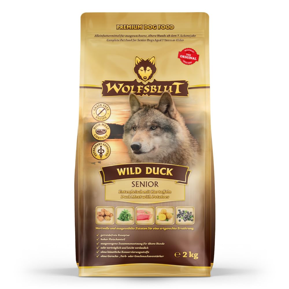 Wolfsblut Wild Duck Senior, 1er Pack (1 x 2 kg)