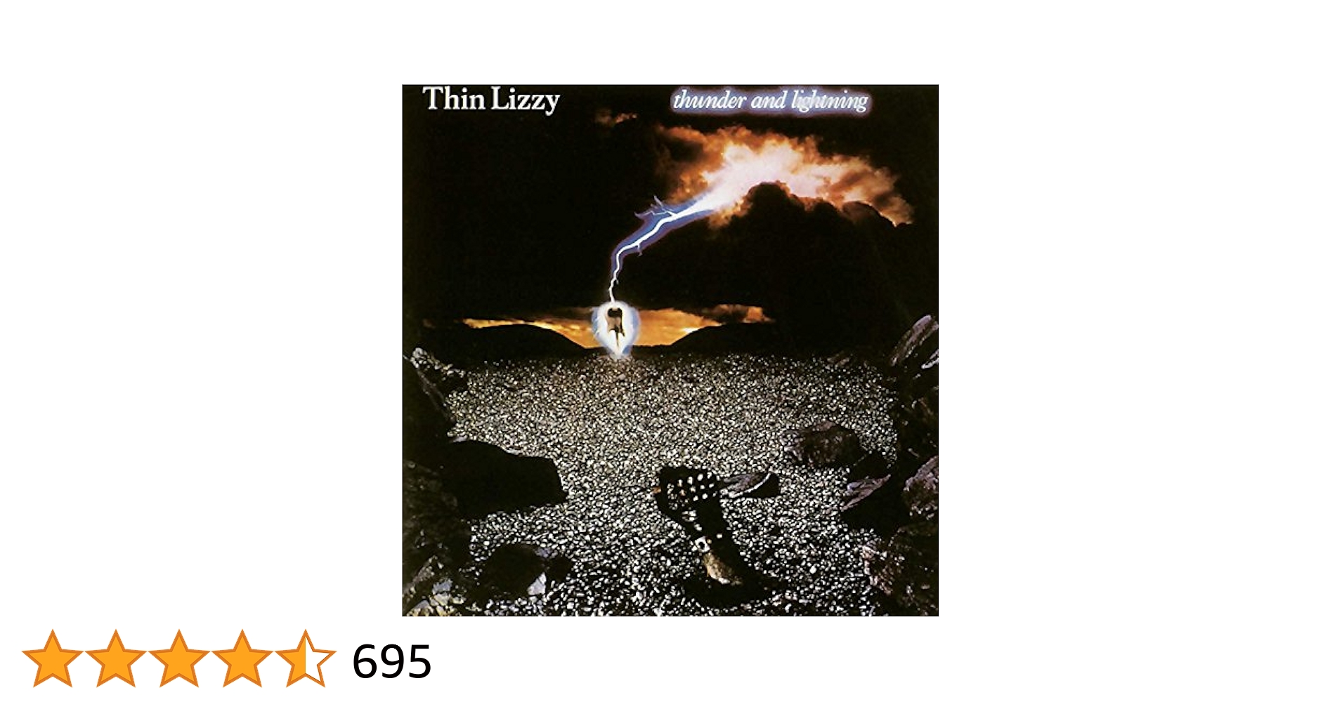 THIN LIZZY THUNDER AND LIGHTNIN シンリジィ Amazon.co.jp: Thunder & Lightning - Thin Lizzy: ミュージック