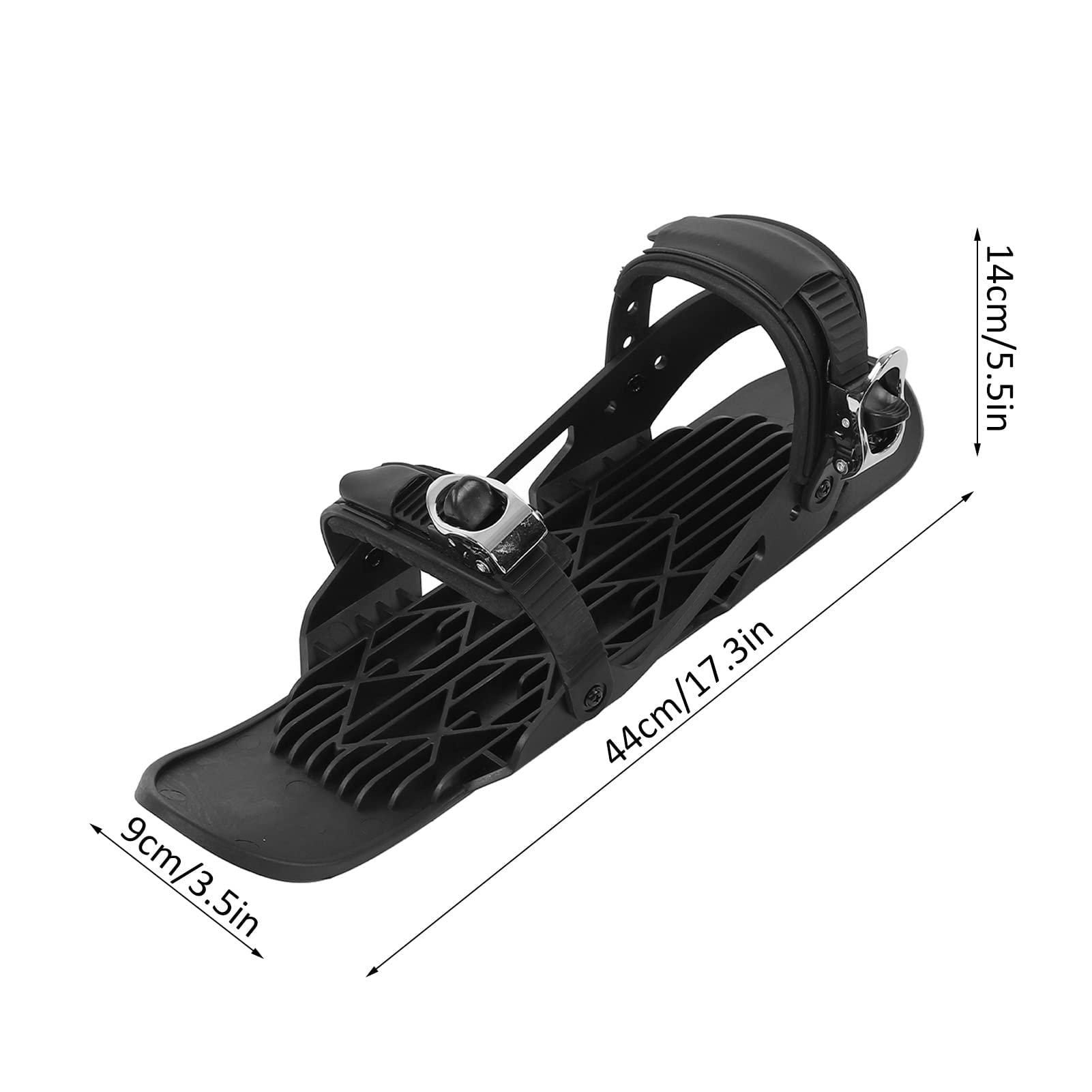 VGEBY Mini Patines de Esquí Zapatos de Esquí Patineta de Nieve Zapato de Snowblades Fijaciones para Deportes de Invierno Al Aire Libre Sportinggoods Esquí Sportinggoods Esquí