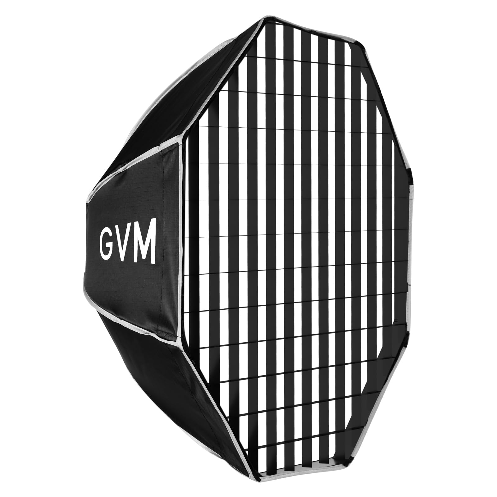 GVM Lighting - Cajas suaves con soporte Bowens con rejilla de panal de abeja, paraguas Speedlight plegable con bolsa de transporte para estudio fotográfico Speedlite Flash