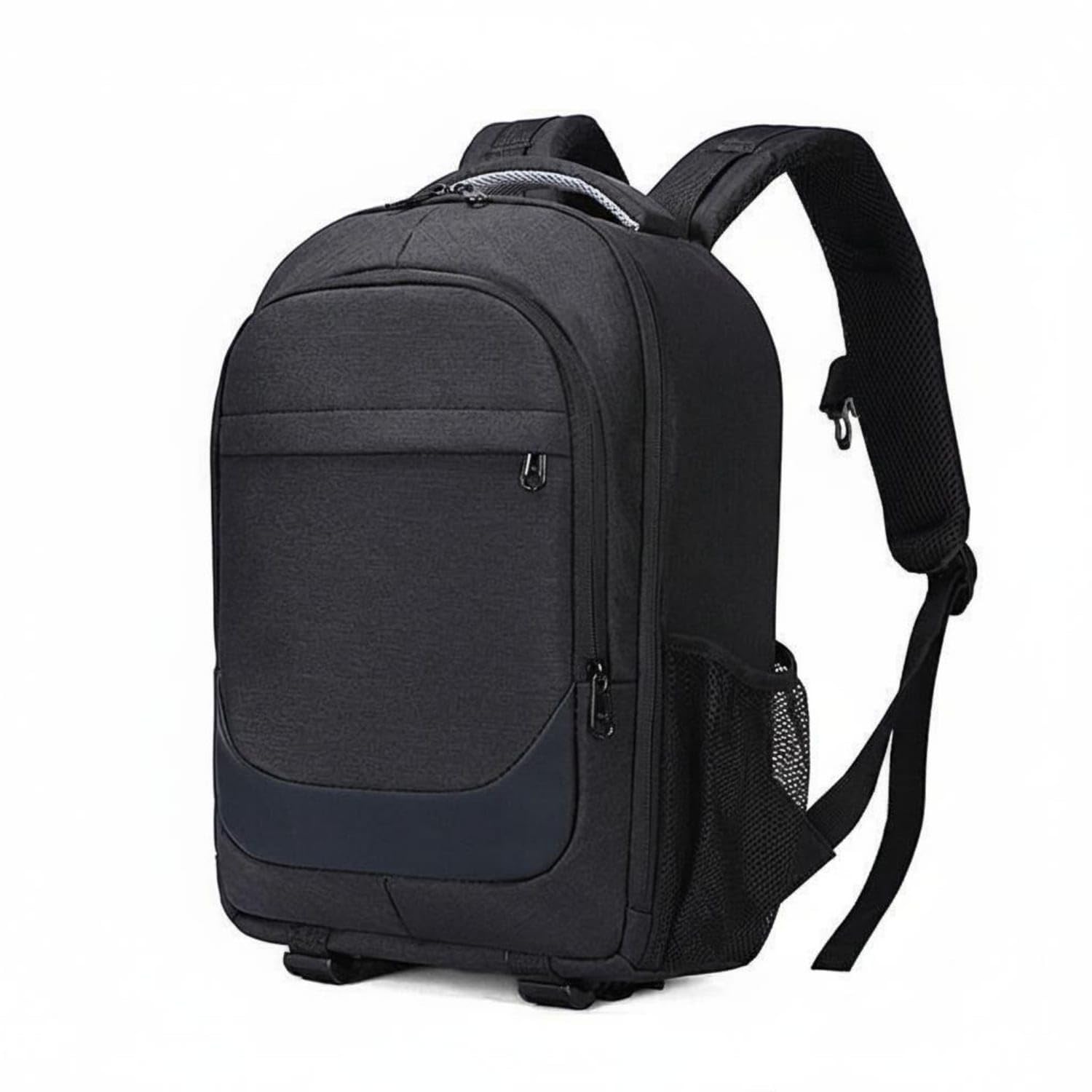 ujeavette Rain Cover Included Padded Camera Backpack Mesh Pockets Camera Backpack, Black-picture-28