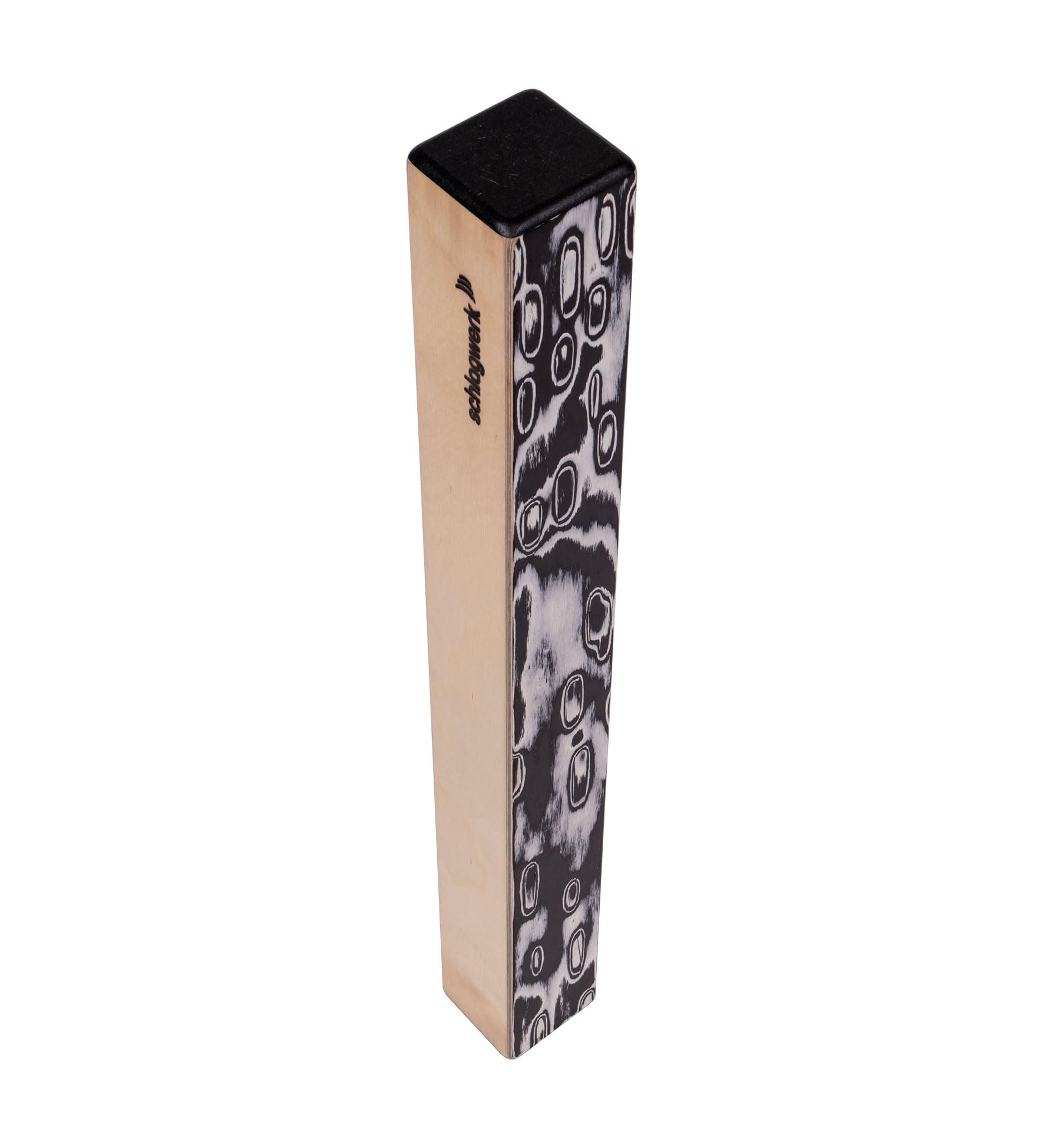 Schlagwerk RM65 Rainmaker - Regenmacher Instrument - 65 cm - 30 Sekunden Laufzeit - Birkenholz mit Designfurnier - Handmade in Germany - Rainstick, Regenmacher Holz