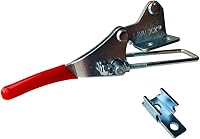 Vista 2 de Abrazadera para ahumador con pestillo de palanca de montaje lateral, paquete de 2