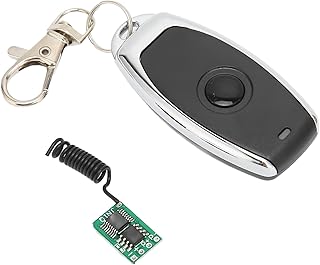 Remote Control Module Kit, DC3.6V to 12V Low Power Consumption Smart Remote Control, 433MHz Custom Remote Control Relay Switch for Electric Doors