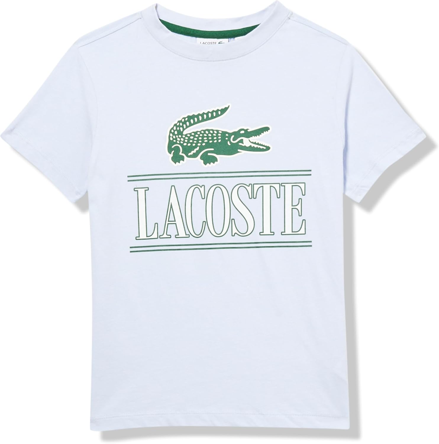 Lacoste Kids Boys' Sport Cotton Poly Graphic Tee Shirt