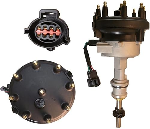 OEG Parts Nuevo Distribuidor Compatible con Ford F-150 F150 F250 F250 F-350 F350 E-150 E250 E350 5.8 351 V8 1990-1997, Reemplaza E9TE-12127-CA,