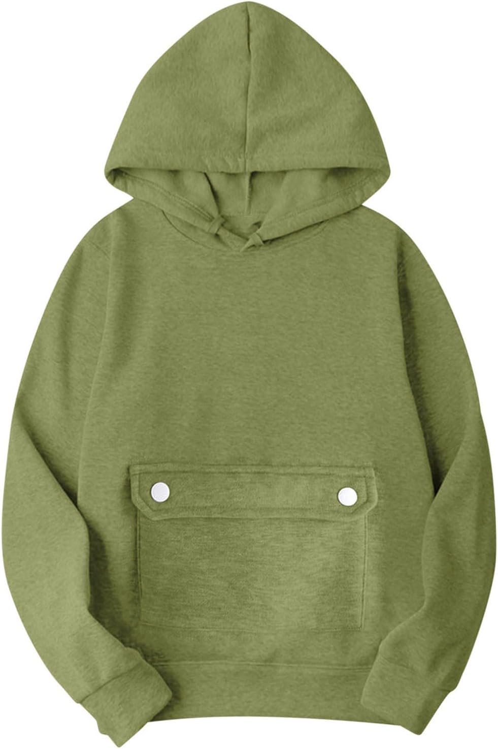 YRAETENM Hoodies for Women Fleece Long Sleeve Sweatshirts Comfy Casual Basic Pullover Tops Fall Fashion Outfits with Pockets