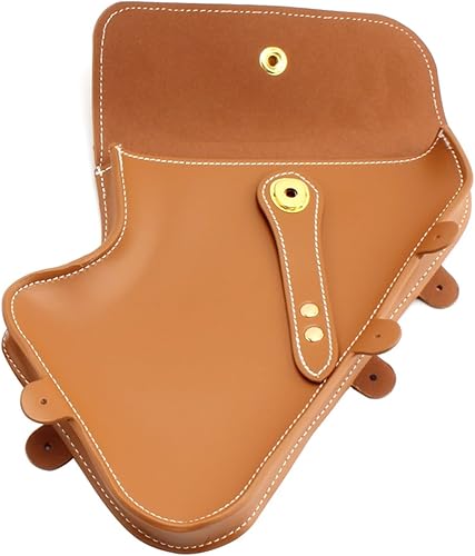 Miniatura 3 de Bolsa de marco de motocicleta compatible con Scrambler Izquierda Herramienta Colocación Paquete Parachoques Reparación Barras Crash (Color Gris,