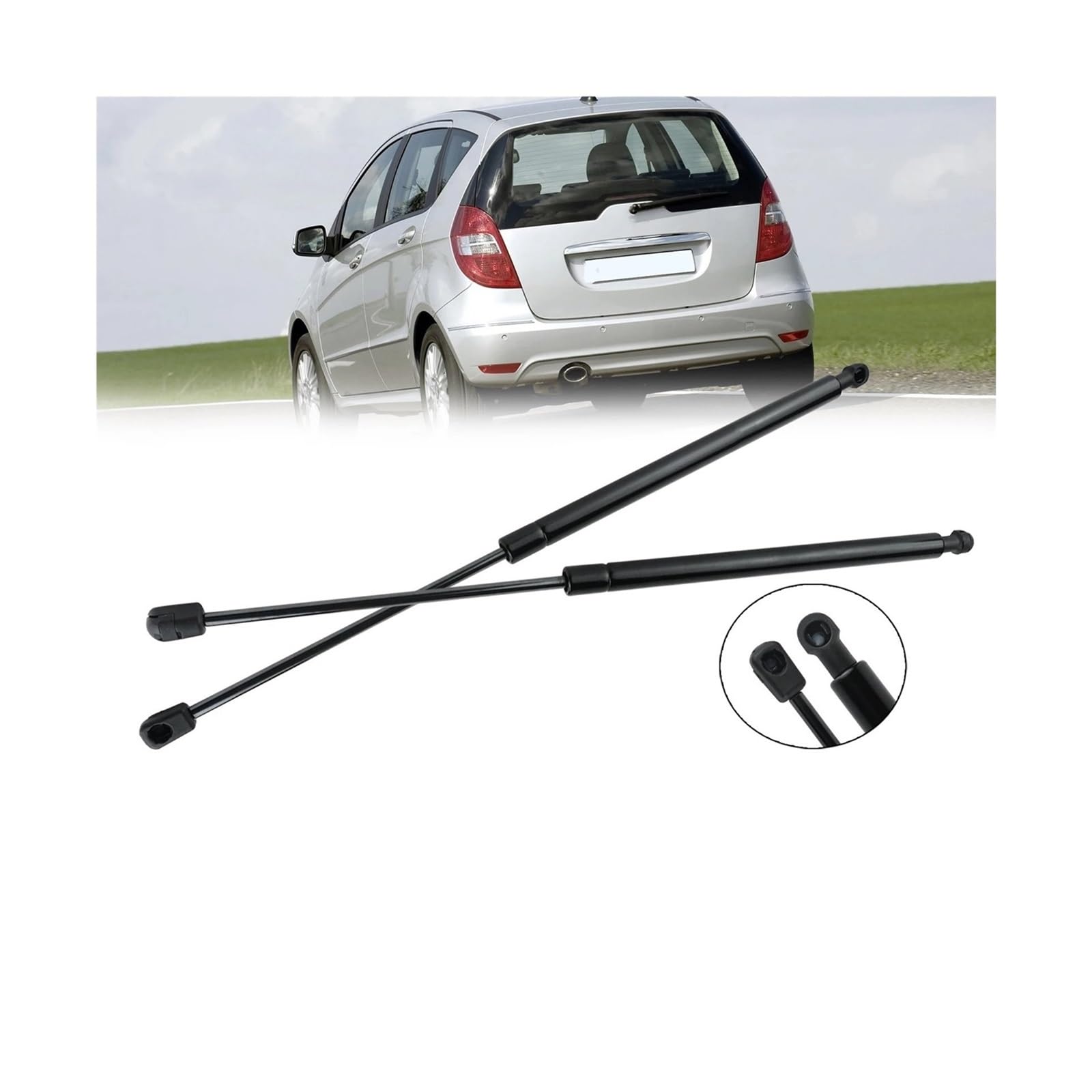 Amortyzator bagażnika 1697400045 1697400345 A1697400345 Dla Klasy A W169 Hatchbacka 2004-2012 Tylna klapa bagażnika Siłowniki gazowe Sprężyny gazowe