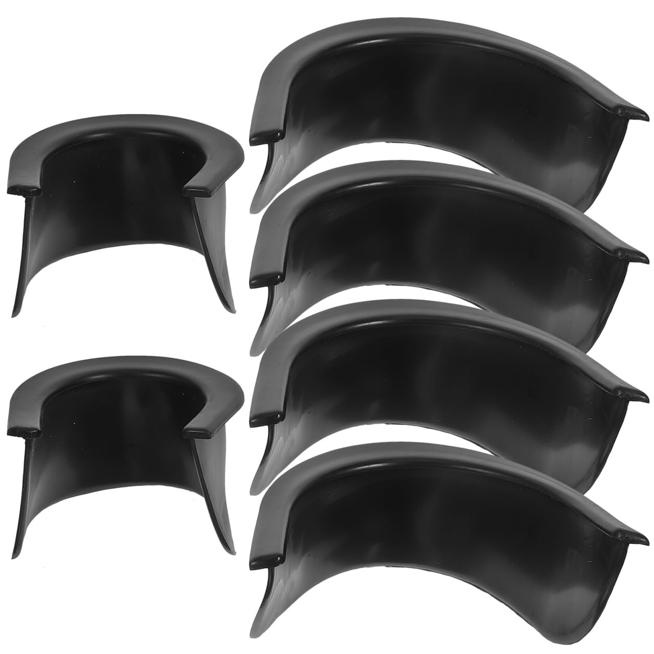 WOONEKY Lot de 6 patins de poche interchangeables durables pour petit snooker Accessoires de billard robustes pour une utilisation quotidienne