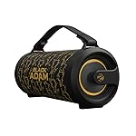 ZEBRONICS DC Black ADAM Edition Rocket 500 Bluetooth 5.0 Portable Speaker 20W RMS, TWS, 10 Hour Backup, Built-in Rechargeable Battery, RGB Lights, Detachable Handle, Wired mic Port & Type C