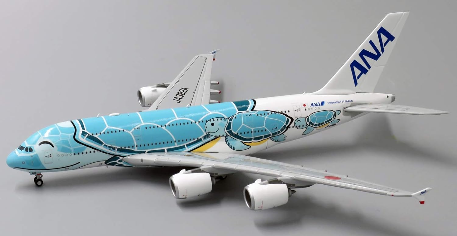 Amazon Jc Wings 1 400 Ana A380 Flying Honu エメラルドグリーン Ja382a プラモデル 通販