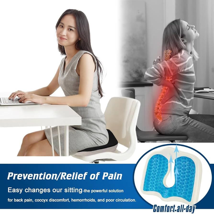 ジェル強化シートクッション Amazon.co.jp: ジェル強化シートクッション カバー付き オフィス