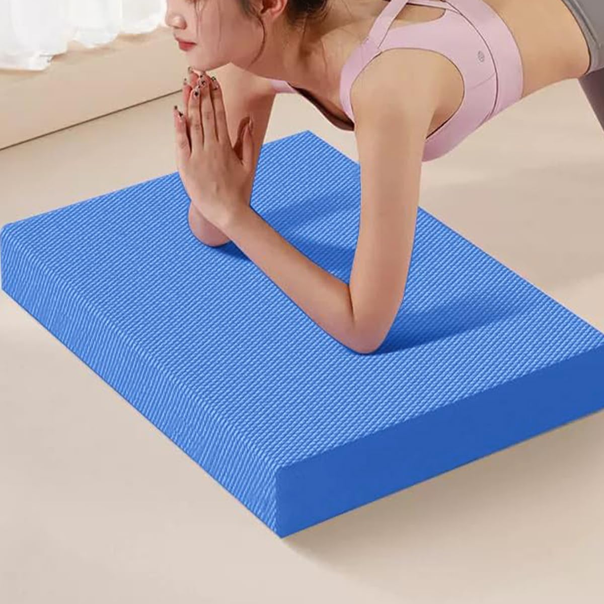 【新品未使用】バネスフロウラティス　体幹トレーニングマット　希少 Amazon | バランスパッド 体幹トレーニング 40ⅹ33ⅹ5cm 転倒防止 厚