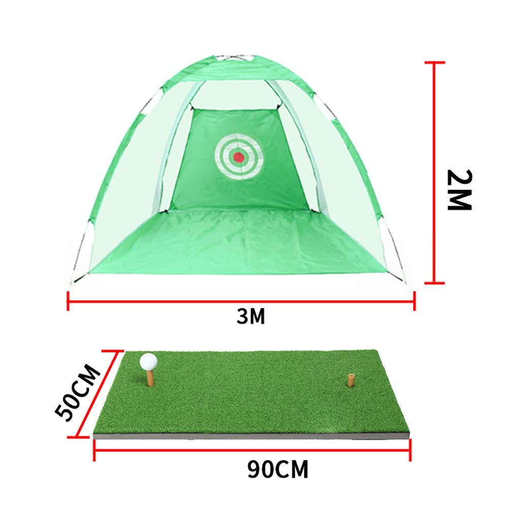 Reti da Golf Reti da Golf Rete da Golf Ausilio per Allenamento Pop Up Ritorno Automatico della Pallina Rete da Colpire da Golf con Target Golf Accessori per Allenamento Altalena Po