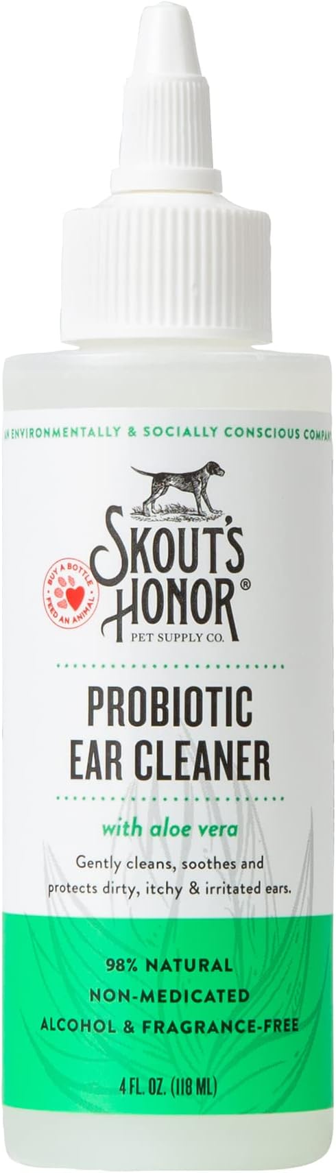 Skouts Honor Probiotic Ear Cleaner 118ml, White