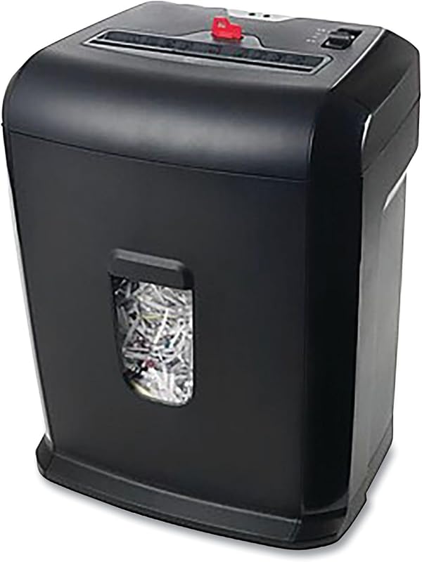 Universal 48110 Cross-Cut Shredder with Lockout Key, 10 Manual Sheet Capacity