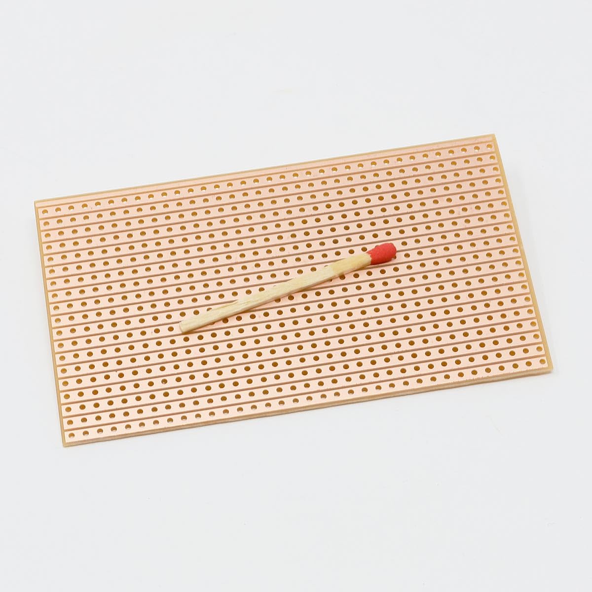 Streifenraster-Platine 90x50 Mm – Hartpapier, 35 µm Kupfer, RM 2,54 Mm, Für Löten & Experimente