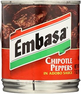 Embasa Chipotle Peppers in Adobo Sauce, 7 oz - 4 pack