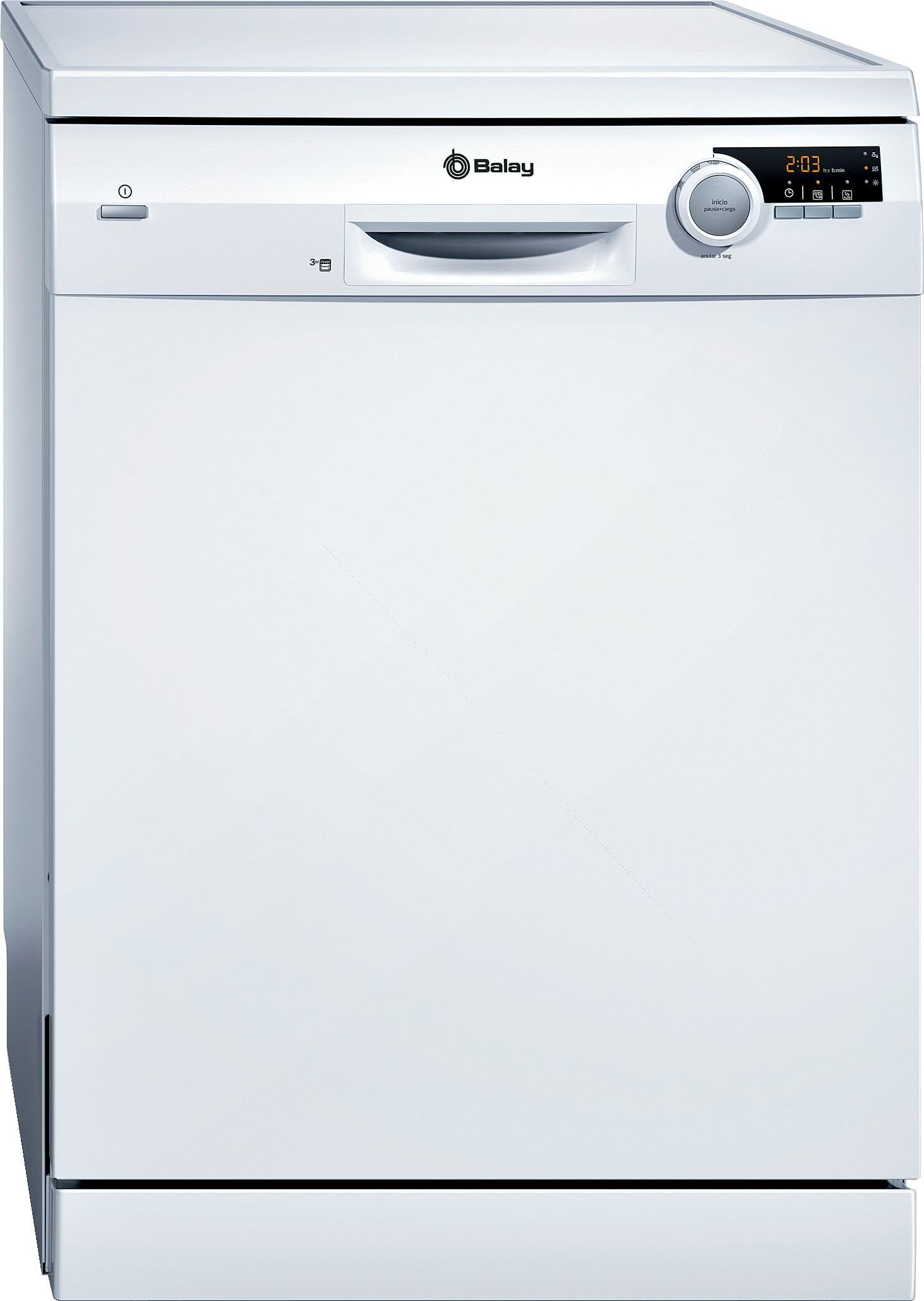 Balay - Dishwasher, Free Installation, 13 Service, 60 cm wide, Silent, White, 3VS572BP