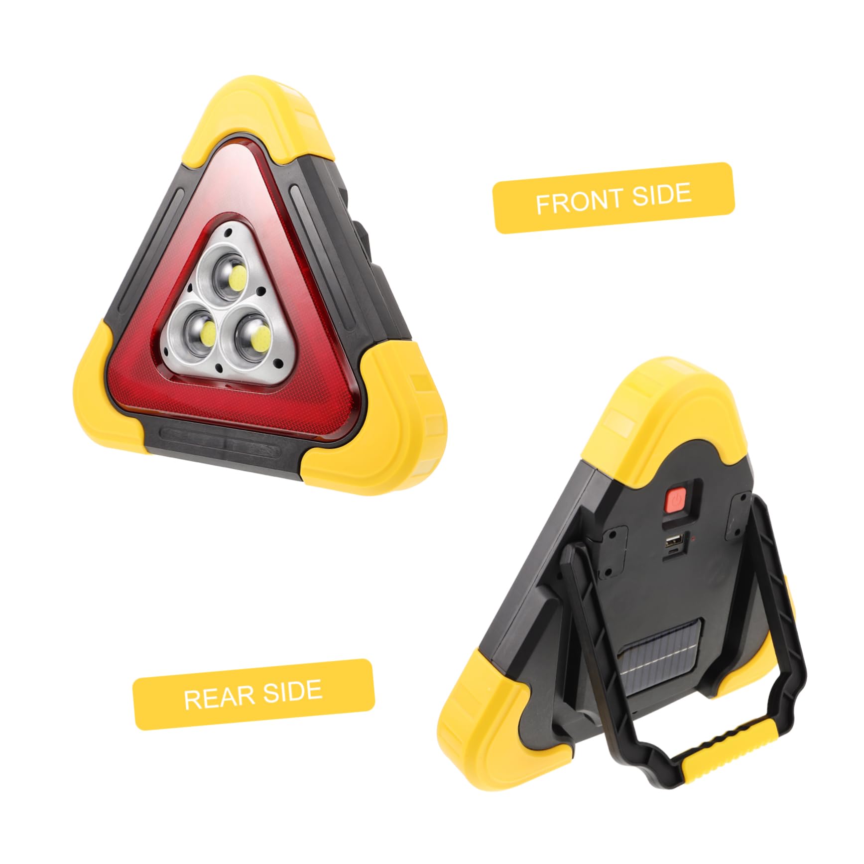 Alipis Luz De Advertencia Emergencia Coche Triángulo De Seguridad Luces Emergencia