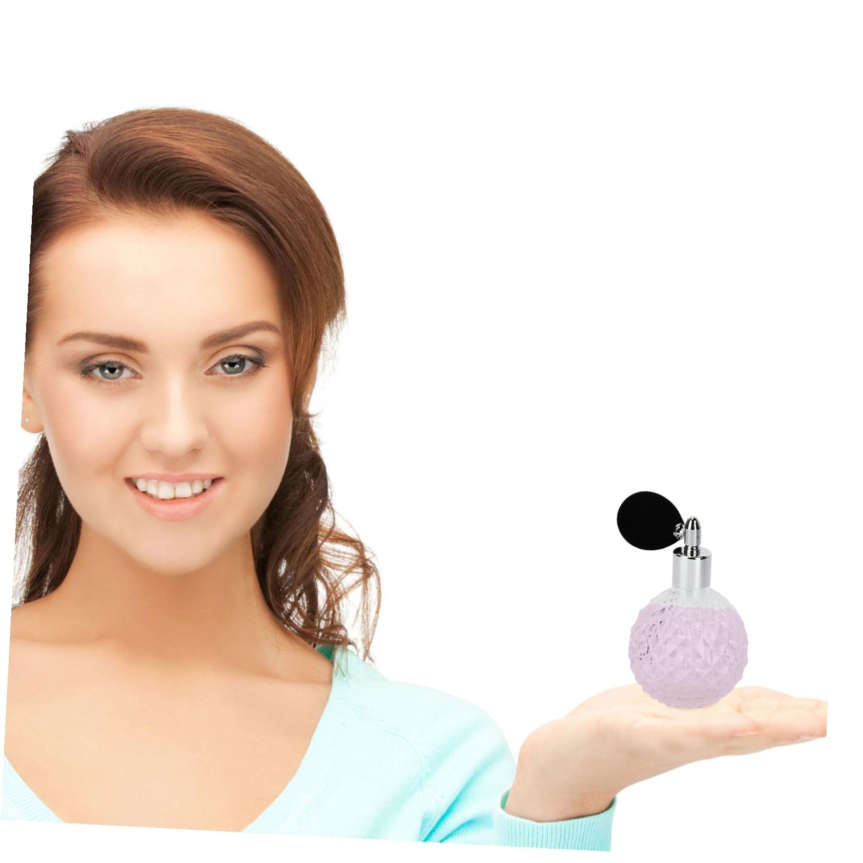 minkissy 2juegos Botella De Perfume Vintage Rellenable De Atomizador De Vidrio Para Viajes y Uso Diario Accesorio Práctico y Elegante Para Cosméticos y Fragancias