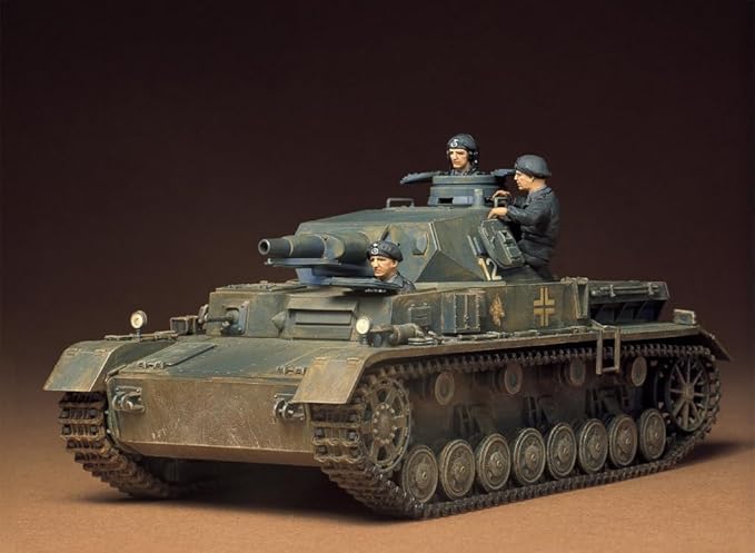 Tamiya 35096 1/35 German Pzkpw IV AUSFD Kit de Modelo Plástico miniatura 8
